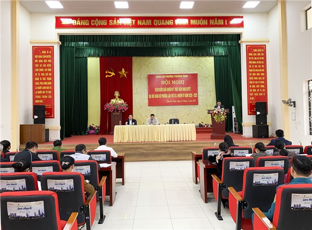 Đảng bộ phường Phương Nam kiểm điểm giữa nhiệm kỳ thực hiện Nghị quyết Đại hội lần thứ XIII của Đảng, nghị quyết Đại hội Đảng các cấp nhiệm kỳ 2020-2025