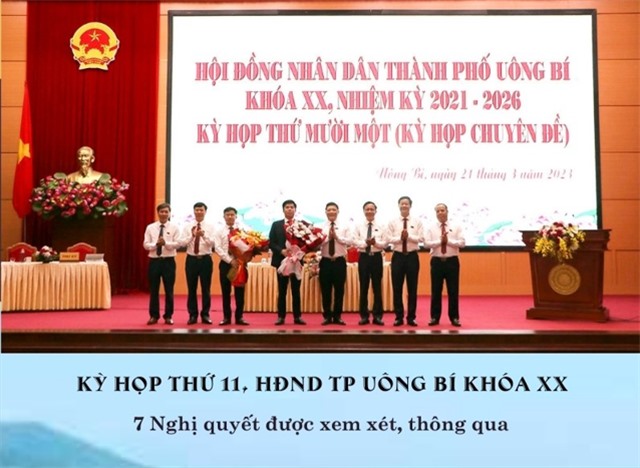 Các Nghị quyết được thông qua tại Kỳ họp thứ 11 (kỳ họp chuyên đề) uu888 bet app thành phố uu888 one khóa XX, nhiệm kỳ 2021-2026