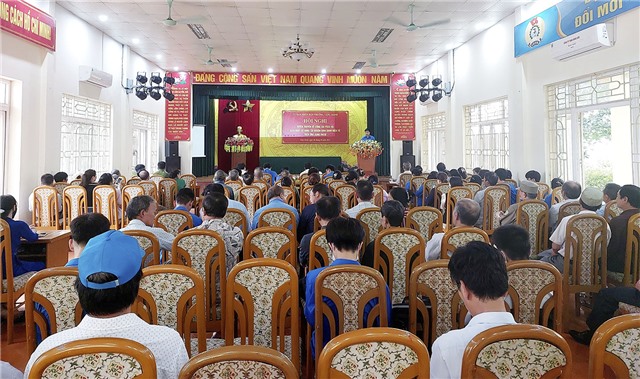 uu888.con phường Vàng Danh tổ chức hội nghị tuyên truyền về công tác PCCC và kích hoạt tài khoản định danh điện tử trên ứng dụng VneiD năm 2023