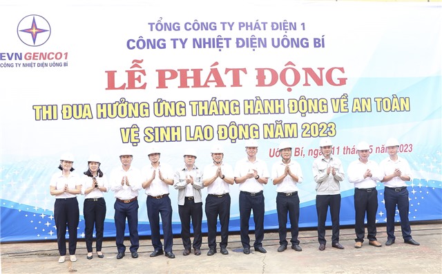 Công ty Nhiệt điện uu888 one: Phát động thi đua hưởng ứng Tháng hành động về An toàn, vệ sinh lao động năm 2023