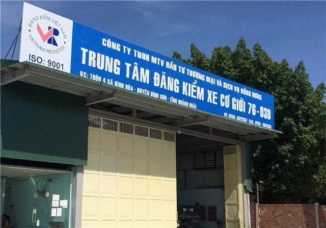 Khởi tố Giám đốc và Phó giám đốc một trung tâm đăng kiểm ở Quảng Ngãi