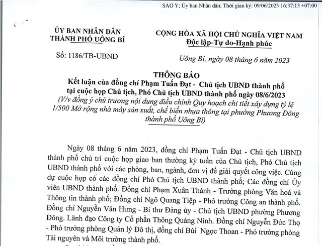 tải uu888 kết luận của đồng chí Phạm Tuấn Đạt - Chủ tịch uu888.con thành phố tại cuộc họp Chủ tịch, Phó Chủ tịch uu888.con thành phố ngày 8/6/2023