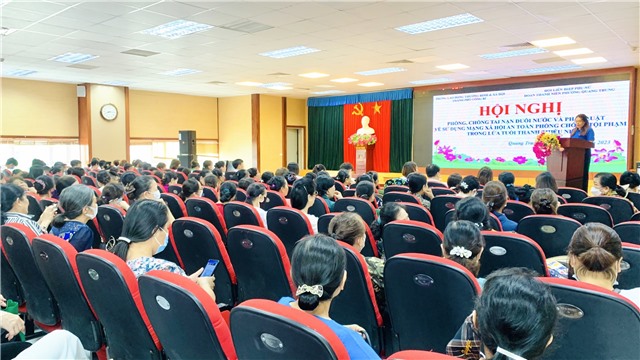 Hội nghị tuyên truyền phòng chống đuối nước và pháp luật về sử dụng mạng u8888 an toàn, phòng chống tội phạm trong lứa tuổi thanh thiếu nhi