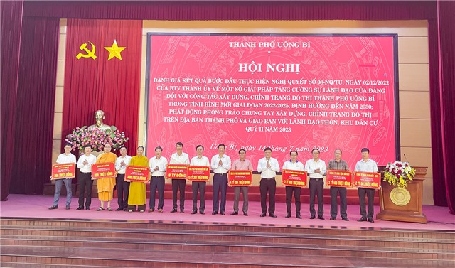 Hội nghị đánh giá kết quả bước đầu thực hiện Nghị quyết số 08-NQ/TU ngày 02/12/2022 của BTV Thành uỷ; phát động phong trào chung tay uu888 game, chỉnh trang đô thị 