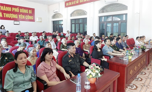 Khám bệnh, tư vấn, chăm sóc sức khỏe và cấp phát thuốc uu888 bet cho đối tượng chính sách nhân kỷ niệm ngày TBLS 27/7 tại xã Thượng Yên Công
