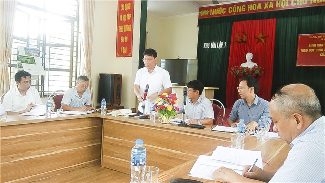 ĐỒNG CHÍ NGHIÊM XUÂN CƯỜNG -  BÍ THƯ THÀNH UỶ - CHỦ TỊCH uu888 bet app THÀNH PHỐ DỰ SINH HOẠT CHI BỘ KHU TÂN LẬP 1 - PHƯỜNG PHƯƠNG ĐÔNG