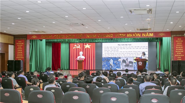 Công ty kho vận Đá Bạc - Vinacomin: uu888 game truyên truyền Luật bảo vệ môi trường và công tác quản lý môi trường trên hiện trường sản xuất của Công ty