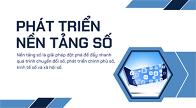 Cần chú trọng phát triển các nền tảng số