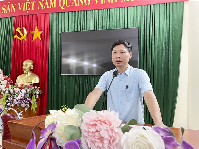 Hội nghị thông báo kế hoạch khởi công uu888 game công trình chỉnh trang tuyến đường Lựng Xanh