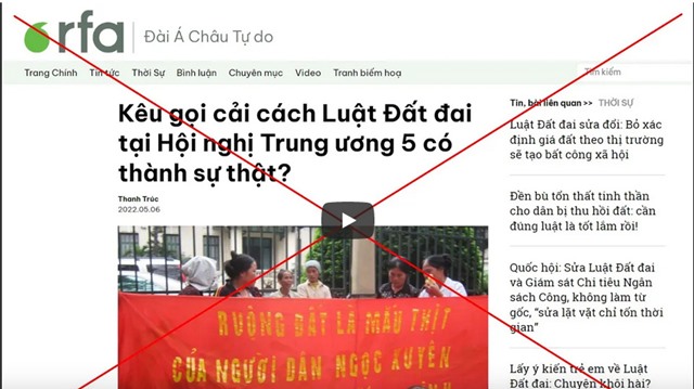 uu888 bet trước luận điệu xuyên tạc về chính sách đất đai