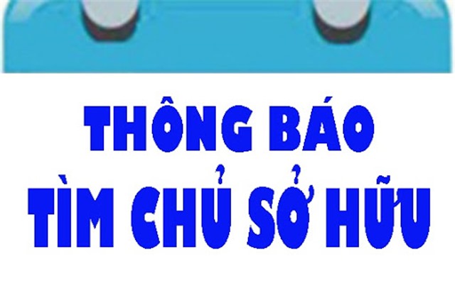 tải uu888: Tìm chủ sở hữu, người quản lý hoặc người sử dụng hợp pháp phương tiện