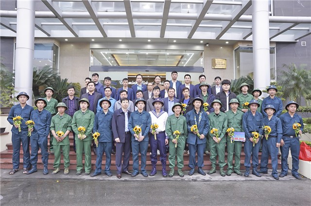 Công ty Cổ phần Than Vàng Danh – Vinacomin thực hiện tốt công tác tuyển chọn, gọi u888c3 nhập ngũ năm 2024