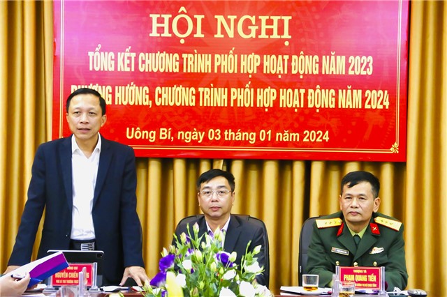 Tổng kết chương trình phối hợp hoạt động giữa Ban Chỉ huy Quân sự với các tổ chức chính trị - u8888 thành phố năm 2023