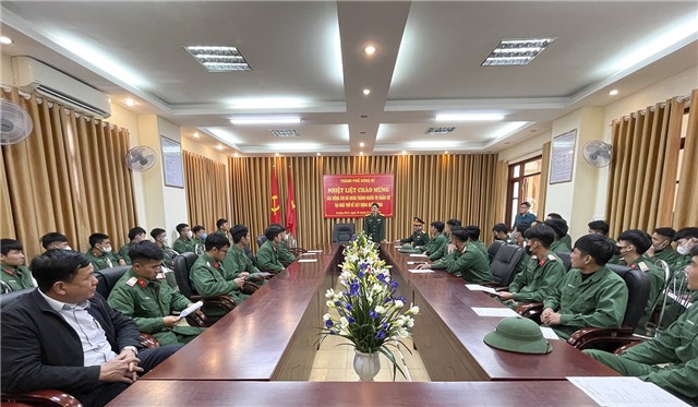 Thành phố đón 123 thanh niên hoàn thành nghĩa vụ trở về u8888