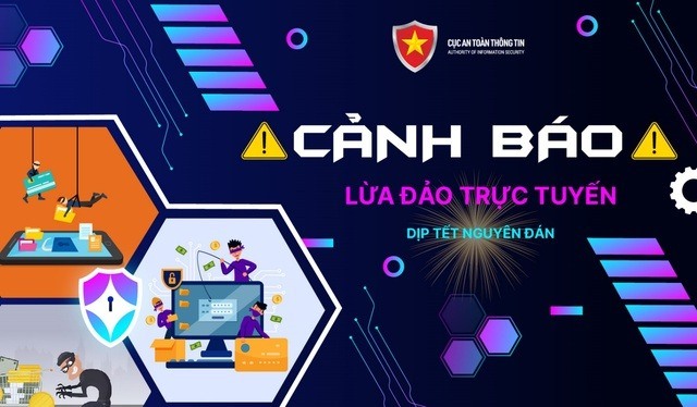Cảnh báo 5 chiêu trò lừa đảo phổ biến trên không gian mạng dịp Tết