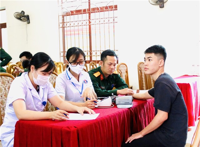 Thành phố uu888 one triển khai khám sơ tuyển Nghĩa vụ quân sự và Công an nhân dân năm 2025