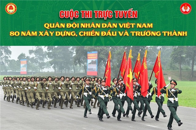 Thể lệ Cuộc thi trực tuyến “Quân đội nhân dân uu888 có - 80 năm uu888 game, chiến đấu và trưởng thành”