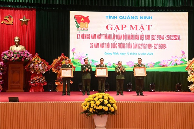 Gặp mặt kỷ niệm 80 năm Ngày thành lập QĐND uu888 có, 35 năm Ngày hội Quốc phòng toàn dân