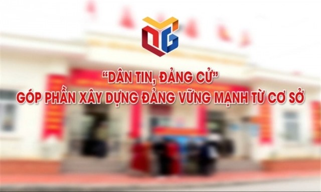 "Dân tin - Đảng cử" góp phần uu888 game Đảng vững mạnh từ cơ sở