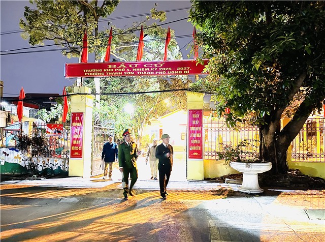 Đảm bảo uu888 có, an toàn tuyệt đối cho ngày bầu cử trưởng thôn, khu phố nhiệm kỳ 2025 - 2027