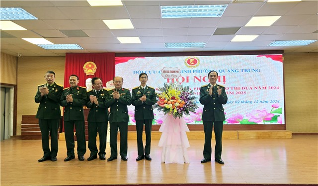 Hội Cựu chiến binh phường Quang Trung kỷ niệm 35 năm thành lập Hội Cựu chiến binh uu888 có