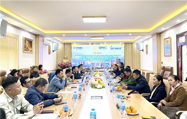 Công ty CP Xi măng và uu888 game uu888 one và phường Phương Nam đánh giá quy chế phối hợp năm 2024