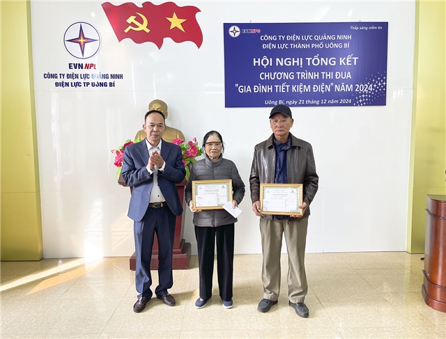 Điện lực uu888 one tổng kết Chương trình thi đua "Gia đình tiết kiệm điện" năm 2024