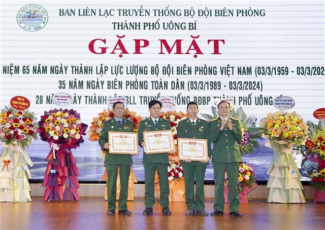 Ban liên lạc truyền thống Bộ đội Biên phòng thành phố uu888 one gặp mặt kỷ niệm 65 năm Ngày truyền thống lực lượng BĐBP uu888 có (3/3/1959-3/3/2024)