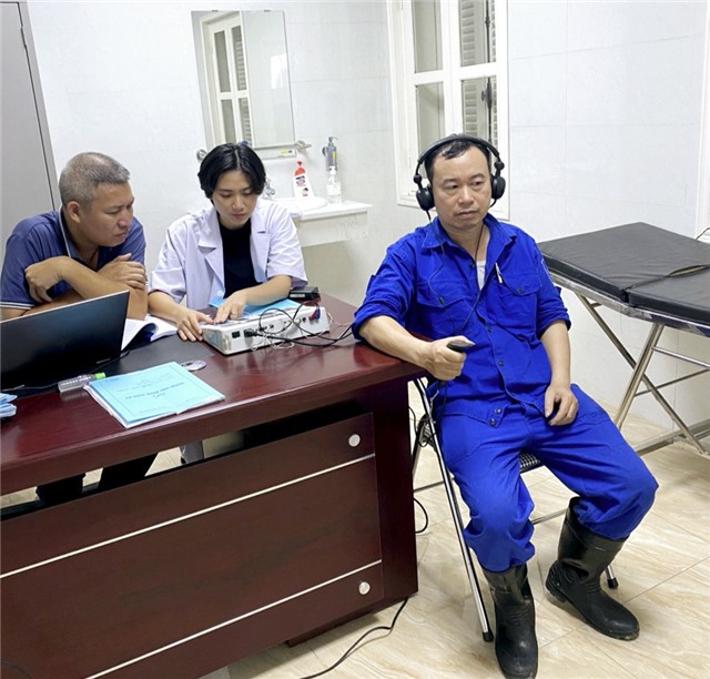Trạm Y tế Công ty CP than Vàng Danh - Vinacomin quan tâm chăm sóc tốt sức khỏe người lao động