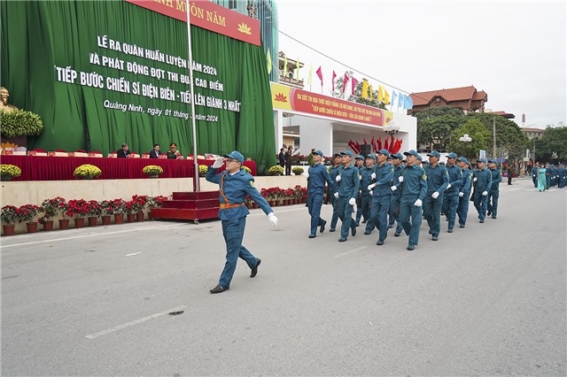 LLVT thành phố sẵn sàng cho Lễ ra quân huấn luyện năm 2024