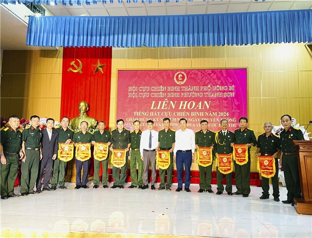 Liên hoan tiếng hát Cựu chiến binh phường Thanh Sơn năm 2024