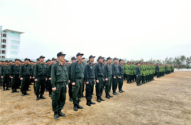 Khai giảng huấn luyện u888c3 thực hiện nghĩa vụ CAND năm 2024