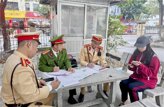 Từ 3-9/4/2024, xử lý 186 trường hợp vi phạm quy định về an toàn giao thông đường bộ
