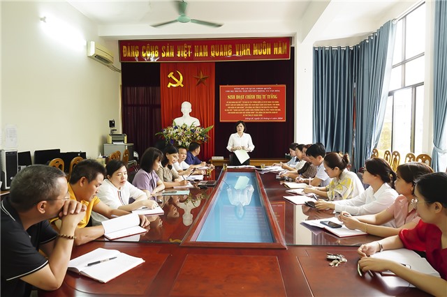 Chi bộ Trung tâm Truyền thông và uu888 bet thành phố sinh hoạt chính trị tư tưởng