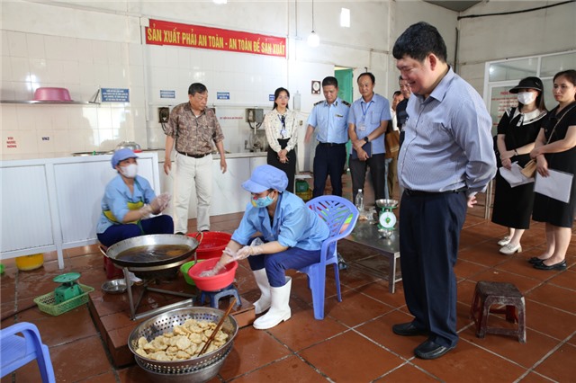 Đoàn kiểm tra liên ngành Vệ sinh an toàn thực phẩm số 2 kiểm tra tại Quảng Yên, uu888 one, Đông Triều