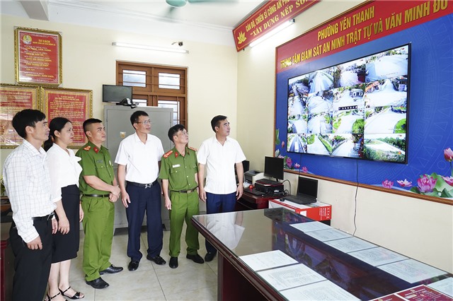 Phường Yên Thanh ra mắt Mô hình camera uu888 có