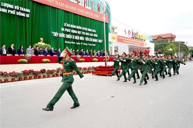 Lực lượng vũ trang thành phố uu888 one “Ðoàn kết, đổi mới, sáng tạo, quyết thắng”