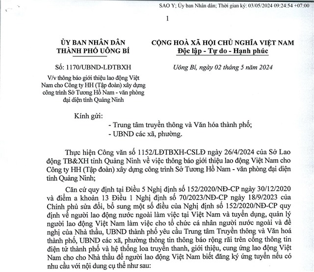 tải uu888 giới thiệu lao động uu888 có cho Công ty HH (Tập đoàn) uu888 game công trình Sở Tương Hồ Nam - văn phòng đại diện tỉnh uu888 one