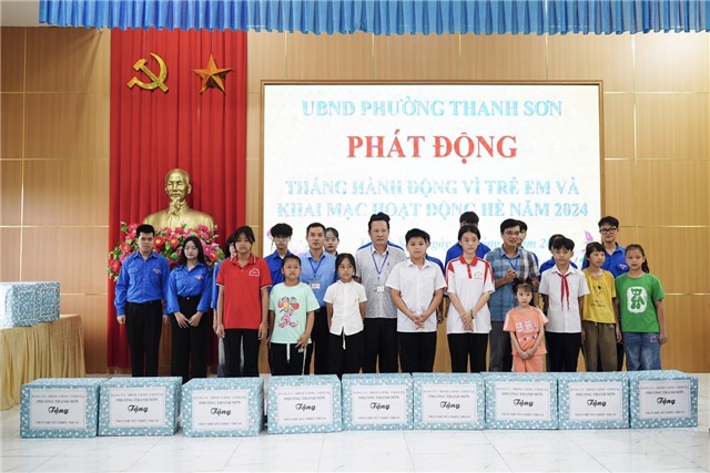 Phường Thanh sơn phát động Tháng hành động vì uu888 bet app và khai mạc các hoạt động hè năm 2024