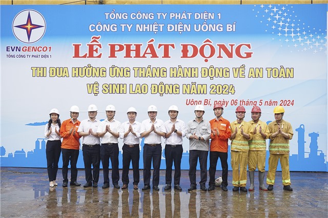 Công ty Nhiệt điện uu888 one phát động thi đua hưởng ứng Tháng hành động về An toàn vệ sinh lao động năm 2024