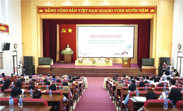 Khai mạc Hội thảo khoa học “Nhận diện bảo tồn và phát huy giá trị di sản vùng đất uu888 one trong định hướng phát triển bền vững thành phố uu888 one”
