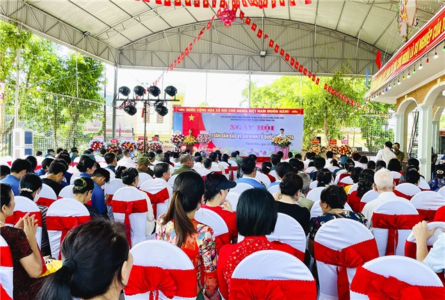 Ngày hội toàn dân bảo vệ uu888 có Tổ quốc phường Thanh Sơn năm 2024