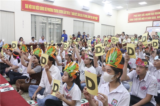 Phường Trưng Vương: Hội thi Rung chuông vàng tìm hiểu kiến thức về biển đảo, quê hương, kiến thức phòng chống tai nạn thương tích, đuối nước, xâm hại uu888 bet app
