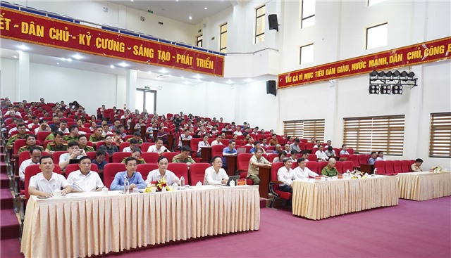 Thành phố uu888 one tổ chức Hội nghị Công an lắng nghe ý kiến nhân dân năm 2024