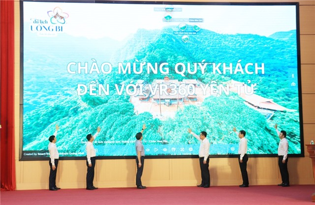 Phát động Cuộc thi trực tuyến Chuyển đổi số toàn diện thành phố uu888 one năm 2024, ra mắt sản phẩm VR360 Yên Tử