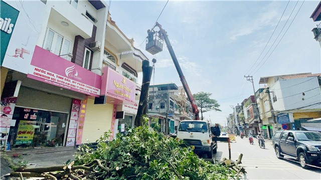 Chỉnh trang tuyến phố Thanh Sơn đoạn từ ngã 7 đường Trần Hưng Đạo đến đường Tuệ Tĩnh thành phố uu888 one