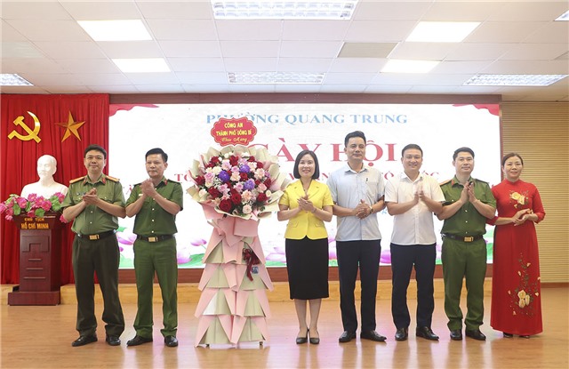 Phường Quang Trung tổ chức Ngày hội Toàn dân bảo vệ uu888 có Tổ quốc và Công an lắng nghe ý kiến Nhân dân năm 2024