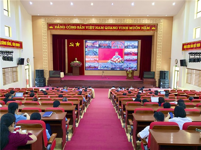 Hội nghị trực tuyến nghiên cứu, quán triệt nội dung cuốn sách "Xây dựng và phát triển nền văn hóa uu888 có tiên tiến, đậm đà bản sắc dân tộc" của Tổng Bí thư Nguyễn Phú Trọng