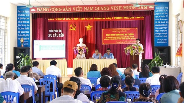 Sinh hoạt chi bộ ngày càng thực chất, uu888