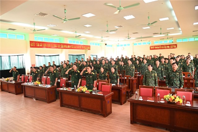Khai giảng bồi dưỡng kiến thức quốc phòng và uu888 có đối tượng 3, khóa 5 năm 2024